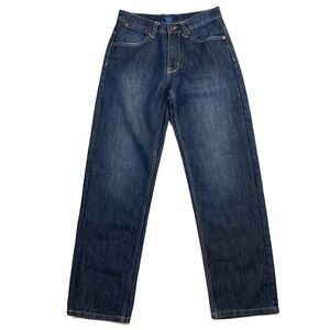 Paper Denim & Cloth Dark Wash Straight Leg Jean‎